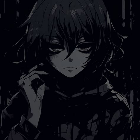 dark anime pfp